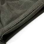 Men's Distressed Washed Denim Cargo Pants Punk Street Loose Zipper