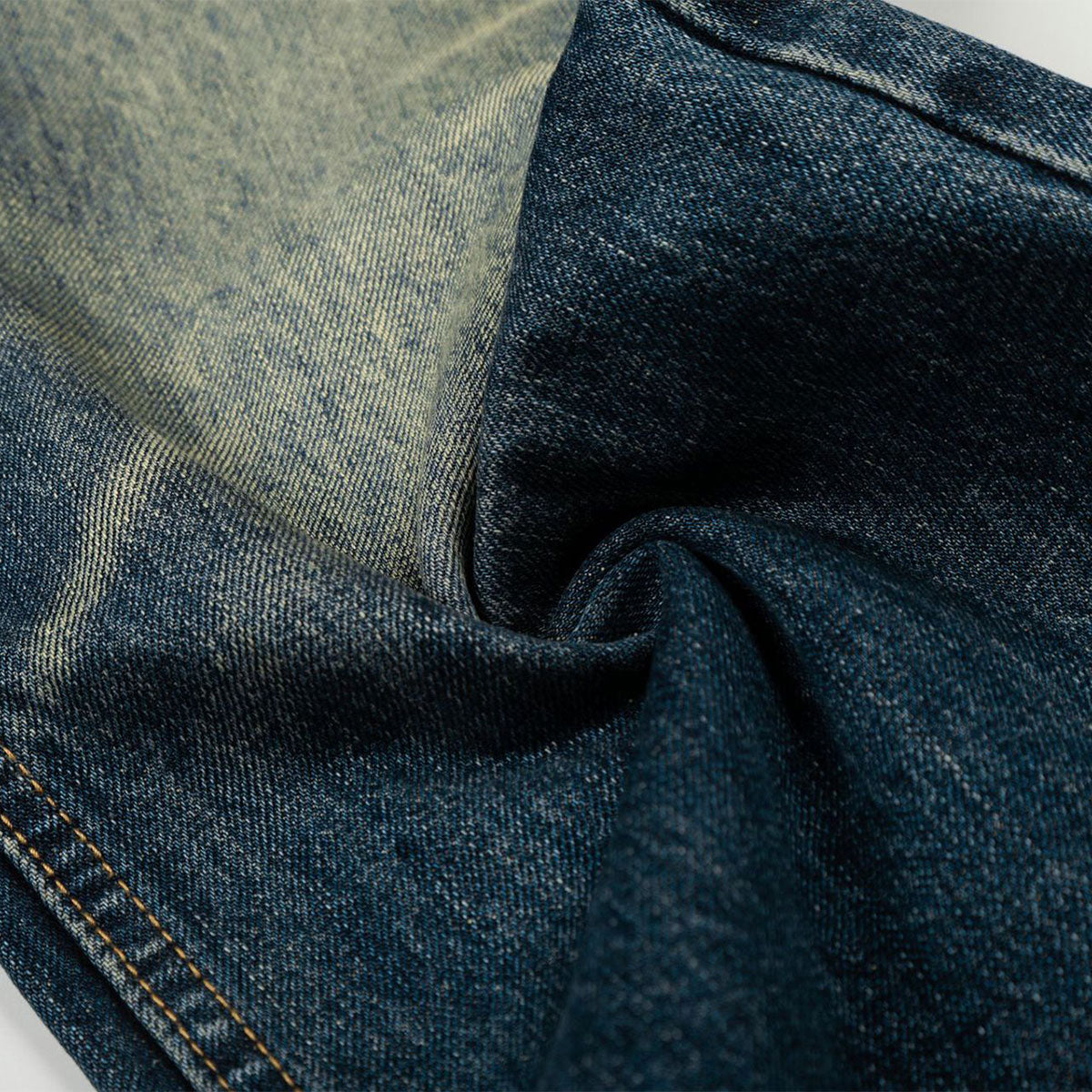 Vintage Light Wash Blue High Waist Wide Denim