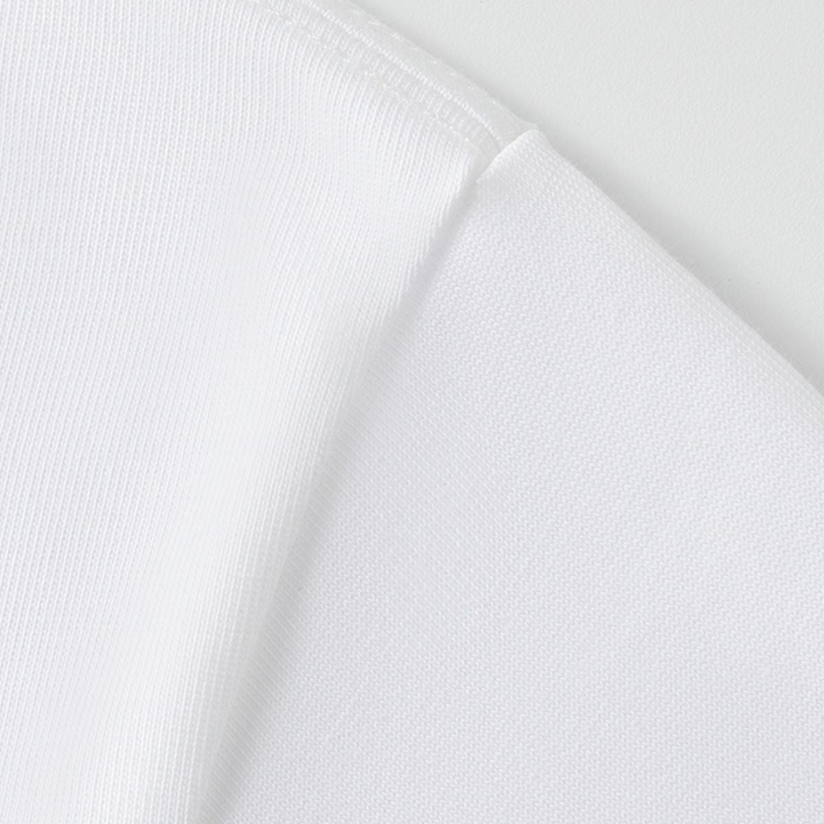 Solid Loose Fit Long-Sleeve Cotton T-Shirt 305gsm