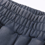 Contrast Side-Stripe Cotton Sweatpants