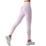 High-Waisted Seamless Yoga Leggings