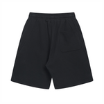 Plain Color Thick Patchwork Shorts