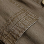 Short-Sleeve Belted Denim Mini Dress