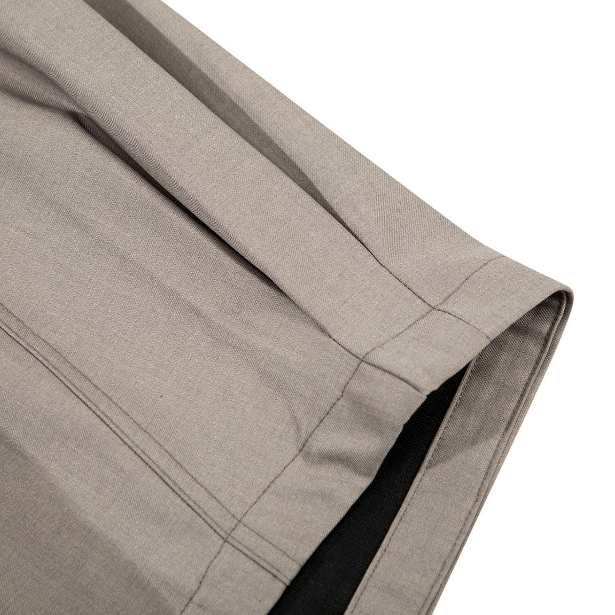 Vintage Curved Wide Leg Draped Trousers