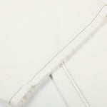 High Waist Wide Leg Button Fly Denim Pants