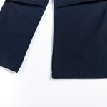 Deconstructed Pleated Premium Solid Relaxed Cargo Pants