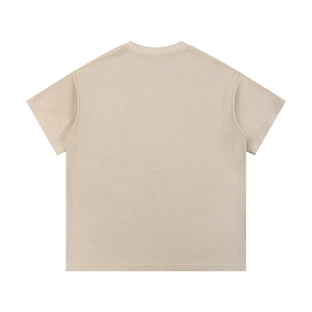 340G Vintage Wash Waffle Knit Relaxed Fit T-Shirt