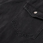 Raw Edge Star Denim Trucker Jacket