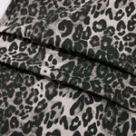 Leopard Print Drawstring Wide-Leg Graphic Pants