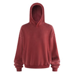 Soft Plush Fleece Pullover Hoodie