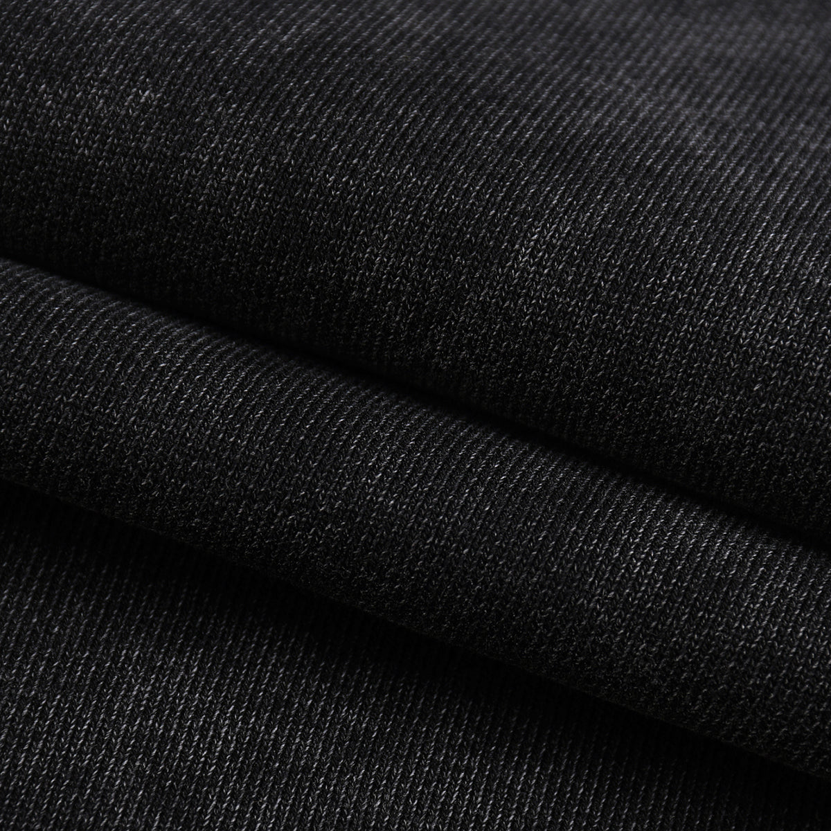 Stone-Washed Raw-Edge Sweat Shorts