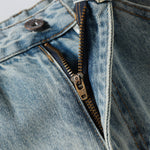 Flared Loose Fit Jeans High Street Washed Vintage