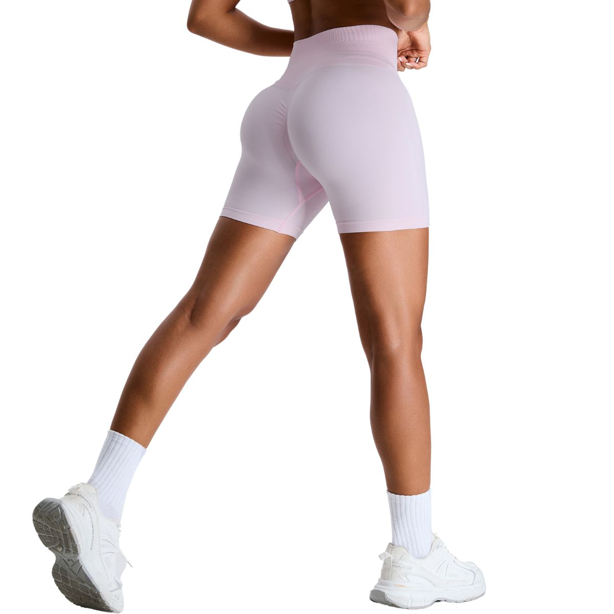 High-Rise Seamless Running Shorts
