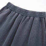 Contrast Side-Stripe Cotton Sweatpants