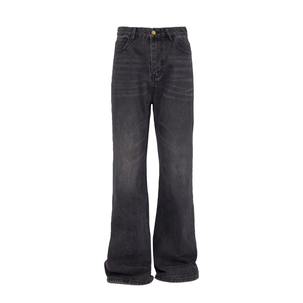 Vintage Washed Slim Flare Jeans