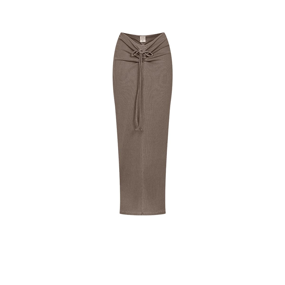 Women's Ribbed Long Maxi Skirt