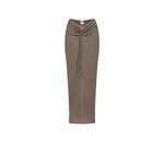 Women's Ribbed Long Maxi Skirt