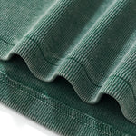 Slim Fit Pleated Waist Washed Cotton Tee 280gsm