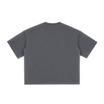 Washed Cotton Boxy T Shirt 260gsm