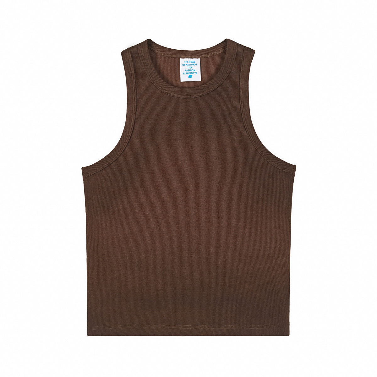 Women's Slim Fit Crop Muscle Tank 260gsm