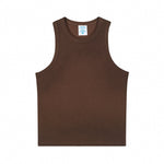 Women's Slim Fit Crop Muscle Tank 260gsm