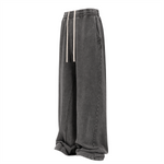 Vintage Wash Cotton Patchwork Sweatpants