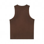 Women's Slim Fit Crop Muscle Tank 260gsm