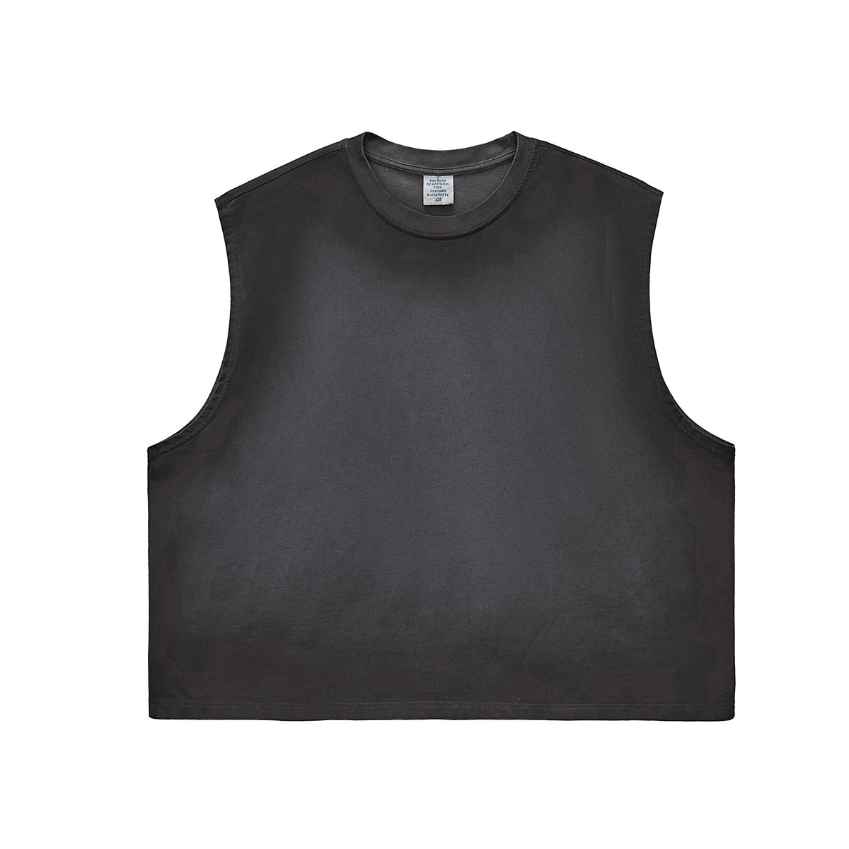 Vintage Washed Boxy Muscle Tank 230gsm