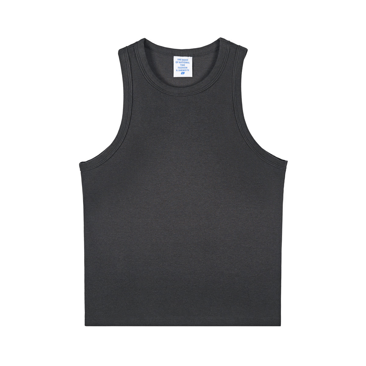 Women's Slim Fit Crop Muscle Tank 260gsm