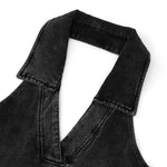 Women's Ribbed Halter Neck Bodysuit