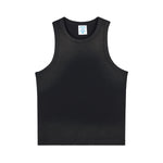 Women's Slim Fit Crop Muscle Tank 260gsm