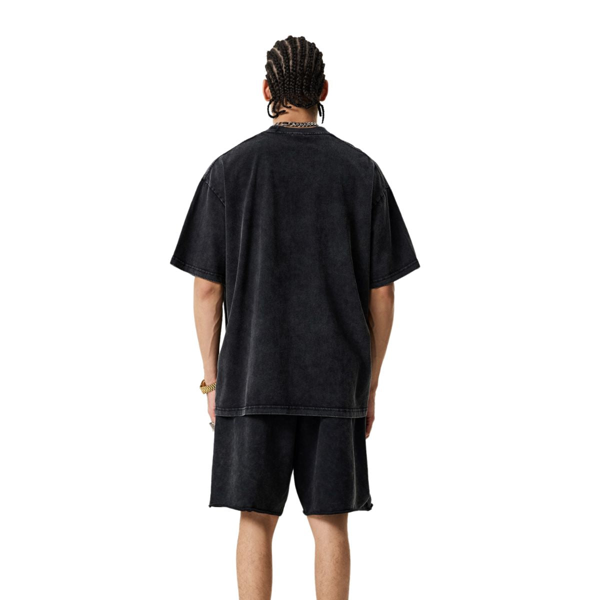 Camiseta holgada con lavado vintage de 275 g/m²
