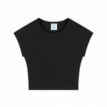 Solid Color Slim Fit Crop Tank 260gsm