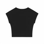 Solid Color Slim Fit Crop Tank 260gsm