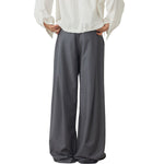 Pleated Wide-Leg Trousers