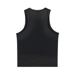 Women's Slim Fit Crop Muscle Tank 260gsm