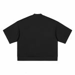 Heavyweight Oversized Mock-Neck Tee 305gsm