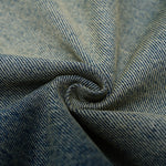 Barrel Fit Bermuda Washed Denim Shorts