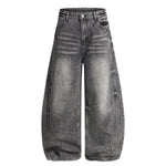 Distressed Vintage Scimitar Jeans