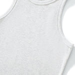 Women's Slim Fit Crop Muscle Tank 260gsm