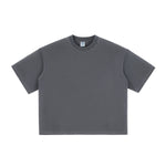 Washed Cotton Boxy T Shirt 260gsm