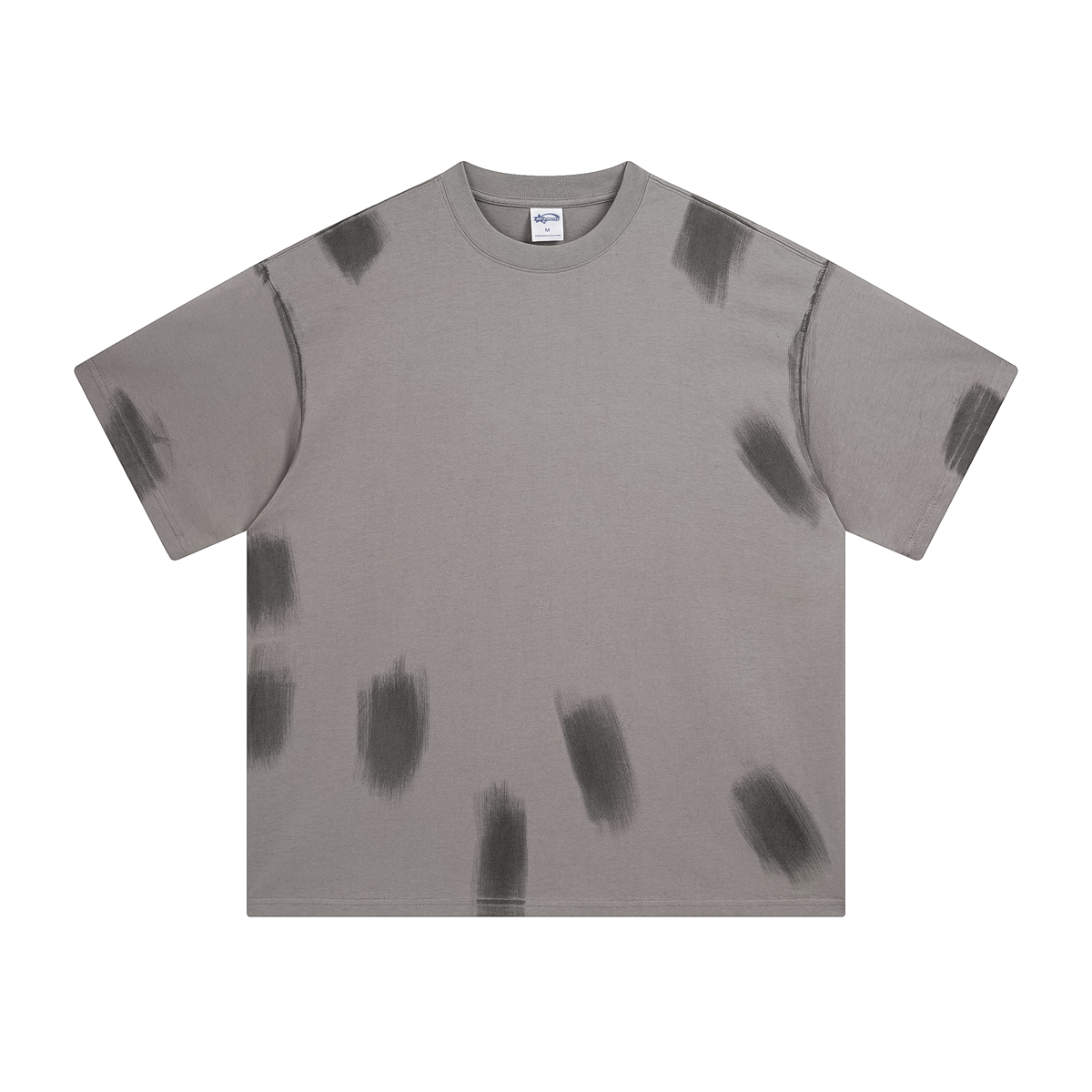 Heavyweight Paint-Splatter Cotton Tee 285gsm