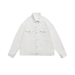 Unisex Washed Trucker Denim Jacket