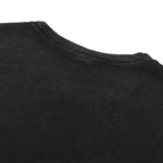 Black Washed Cotton Ripped Muscle Tank 275gsm