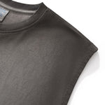 Vintage Washed Boxy Muscle Tank 230gsm