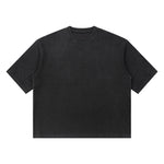 Snowflake Garment Dyed Waffle Knit Tee 340G