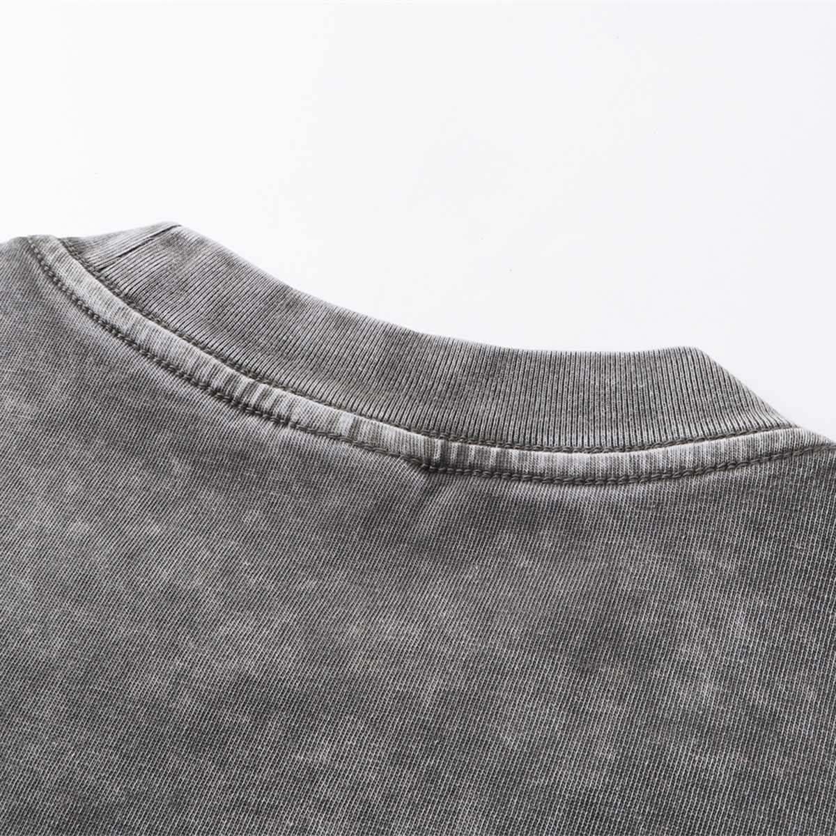 Vintage Washed Boxy Heavyweight Tee 275gsm