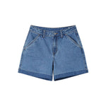 Women's Relaxed Fit Cuffed Denim Shorts