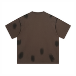 Heavyweight Paint-Splatter Cotton Tee 285gsm