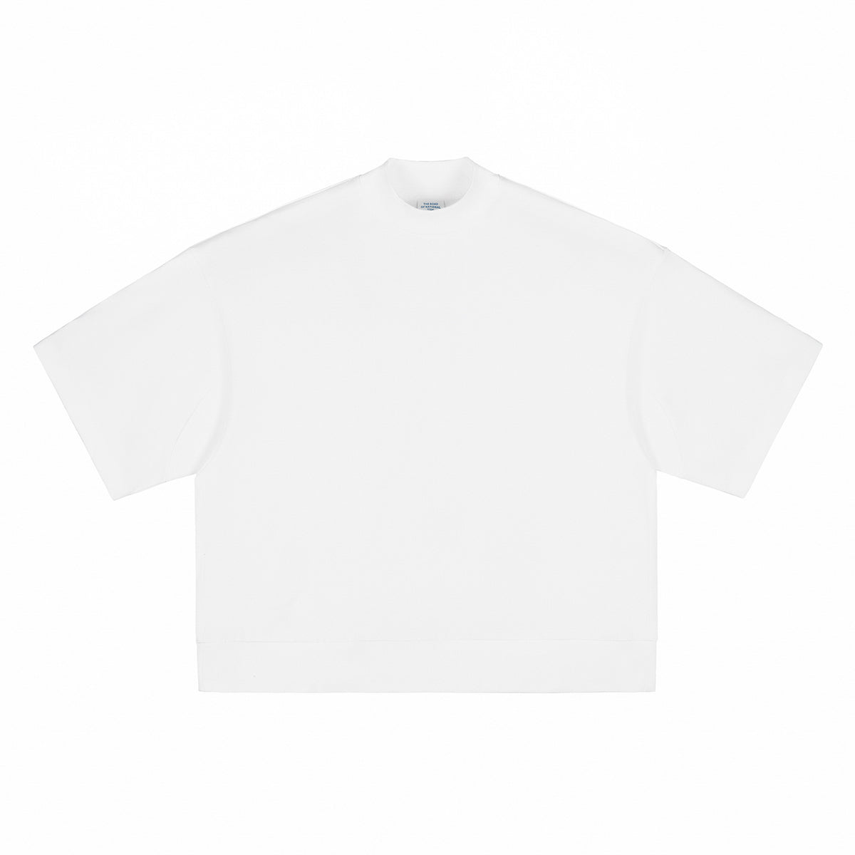 Heavyweight Oversized Mock-Neck Tee 305gsm